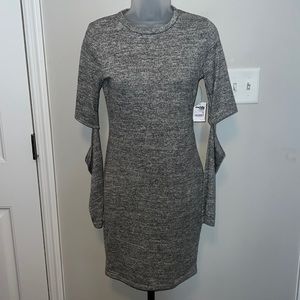 Sweater Dress with elbow cutout